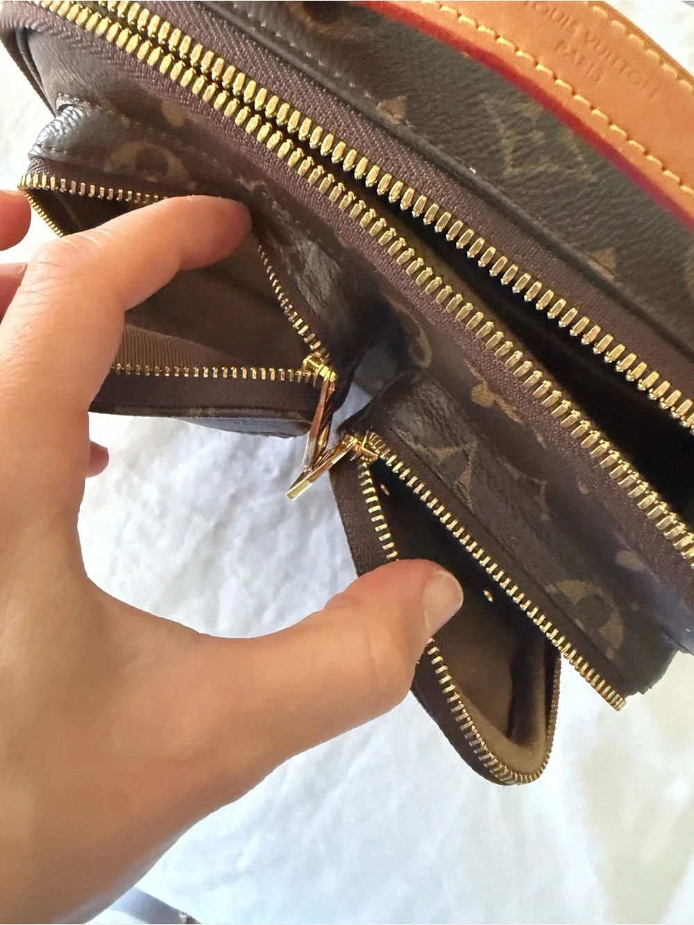 Louis Vuitton Monogram utility bag